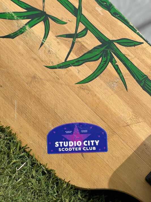Studio City Scooter Club LOGO STICKER
